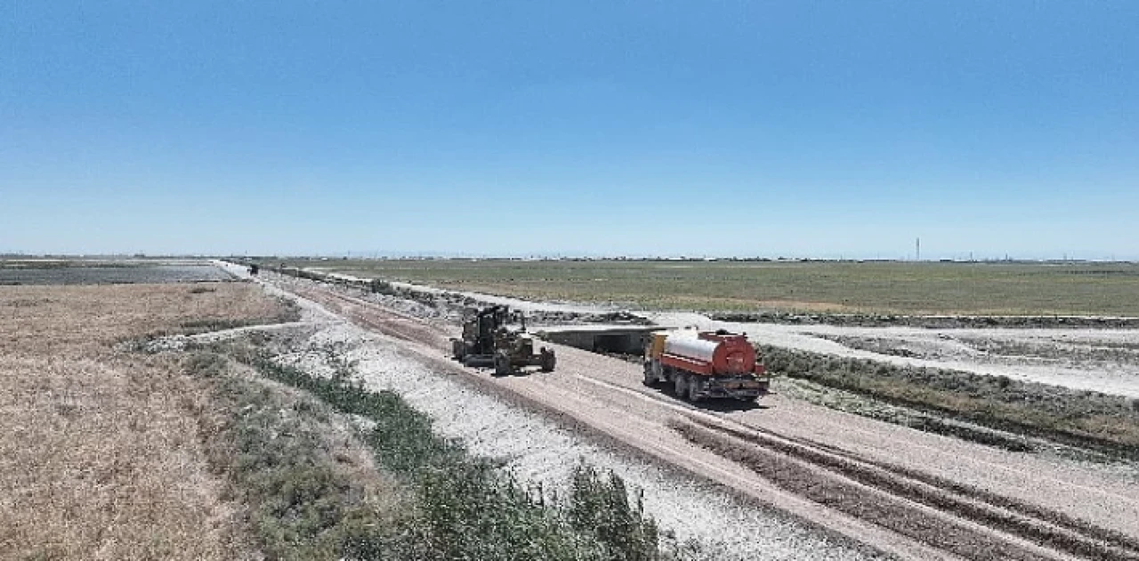 Konya Büyükşehir 7,5 Km’lik Sakyatan-Karakaya Yolunda Standardı Yükseltiyor