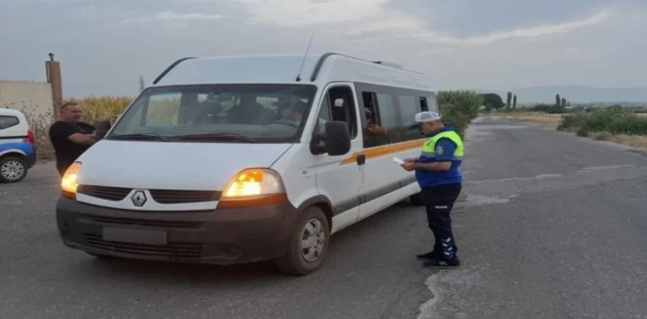 Manisa’da korsan taşımacılığa sıkı denetim