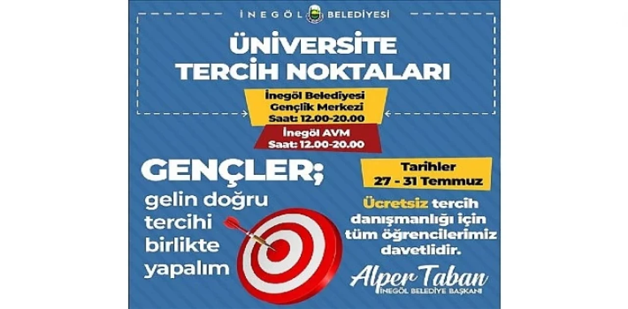 Öğrencilere Ücretsiz Yks Tercih Danışmanlığı Verilecek