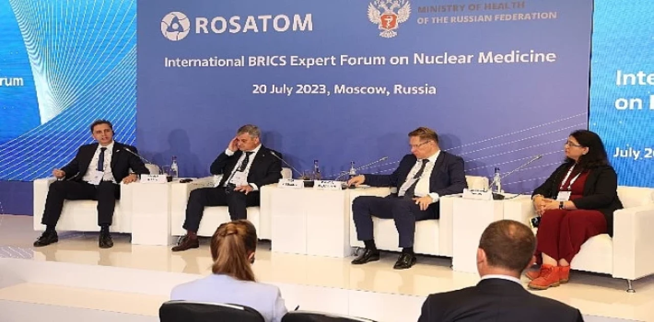 Rusya Sağlık Bakanlığı ve Rosatom’un düzenlediği BRICS Uluslararası Nükleer Tıp Uzman Forumu Moskova’da başladı