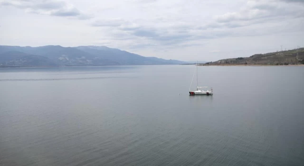 Sapanca Gölü'nde su seviyesi üst sınırda