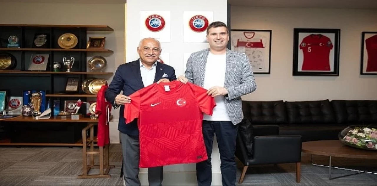 Tayfun Canlı’dan TFF Başkanı Büyükekşi’ye ziyaret