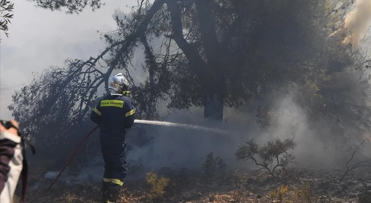 Yunanistan'da son 24 saatte 46 orman yangını çıktı