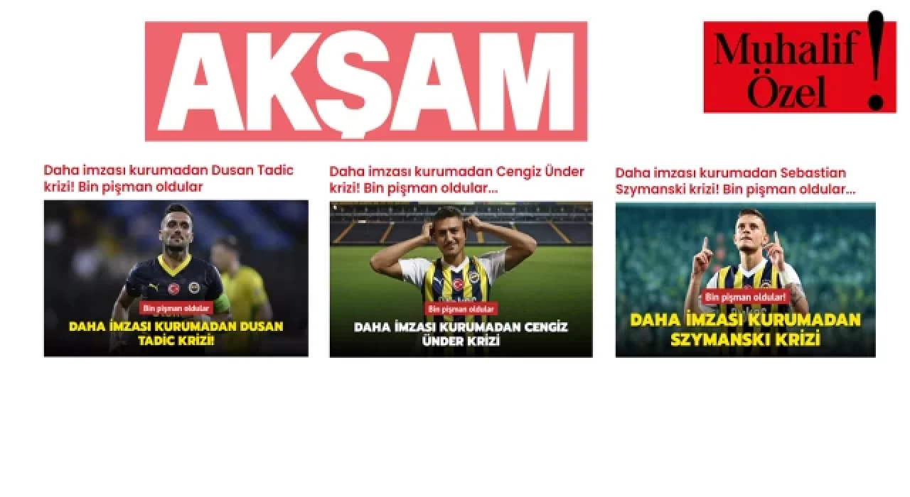 Akşam Gazetesi dezenformasyon dersi veriyor!