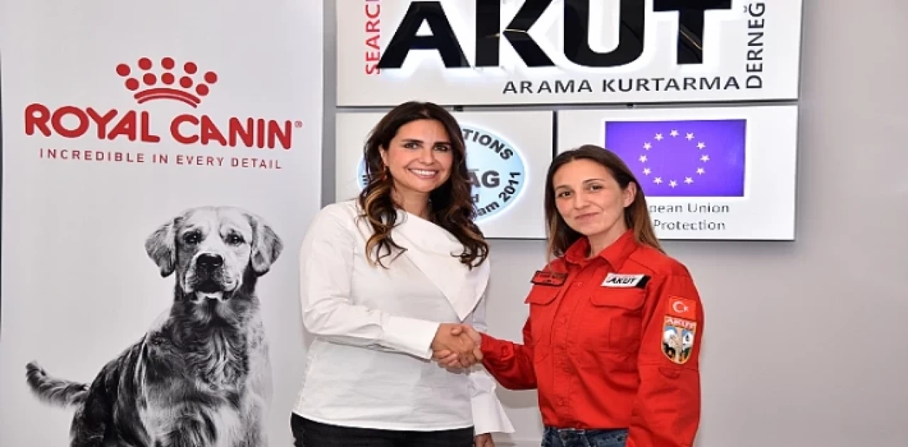 AKUT ve Royal Canin’den arama köpekleri için iş birliği