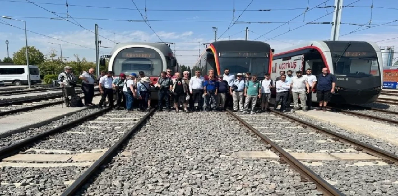 Alman tramvay dostlarından Kayseri Ulaşım’a övgü