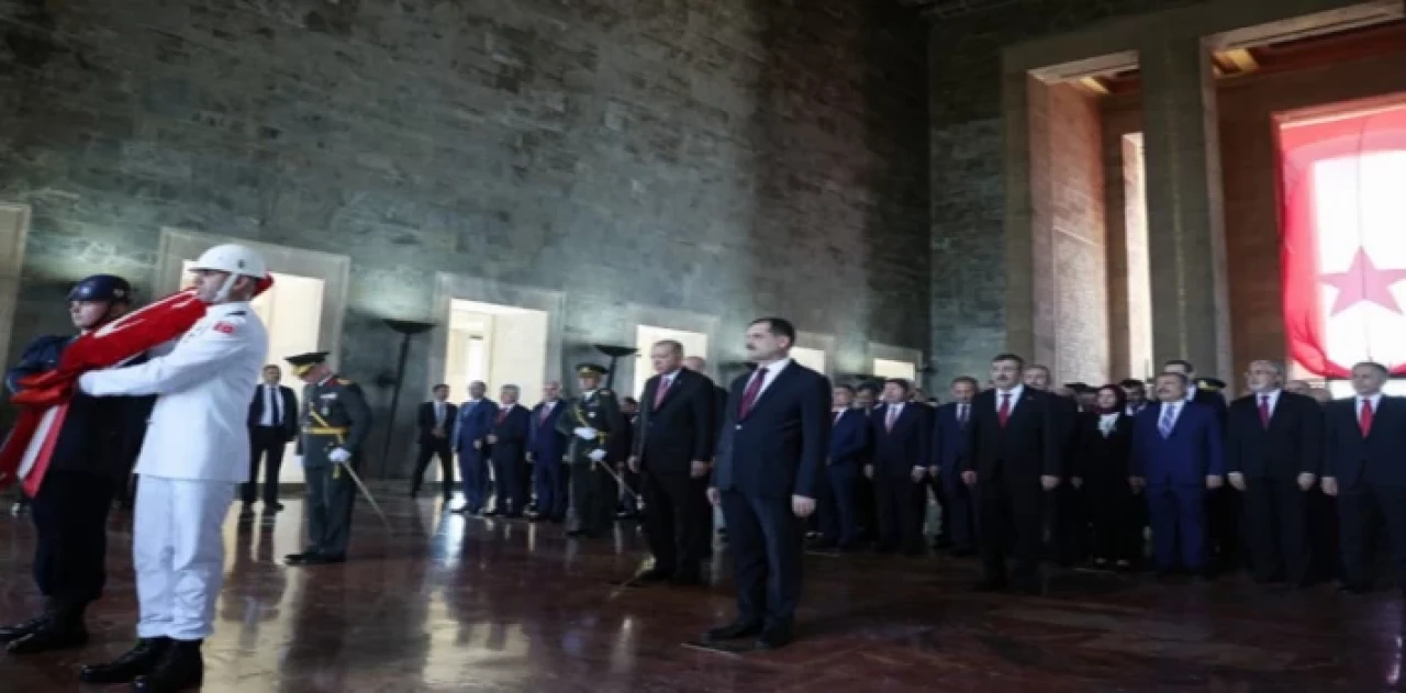 Anıtkabir’de Zafer Bayramı coşkusu