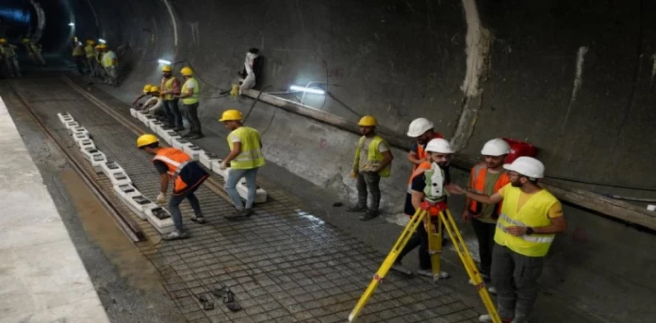 Ataköy-İkitelli metro hattında sona yaklaşıldı