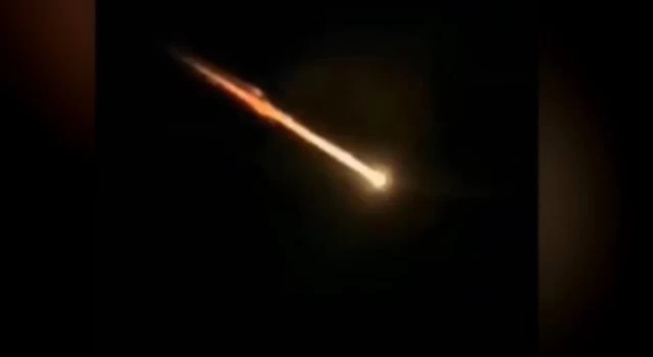 Erzurum'a meteor mu düştü? Açıklama geldi