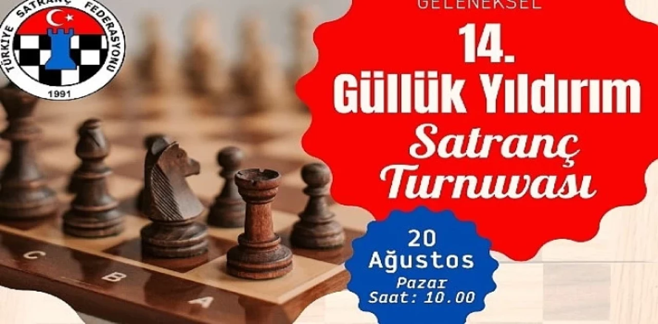 Geleneksel Güllük Yıldırım Satranç Turnuvası’na Kayıtlar Başladı