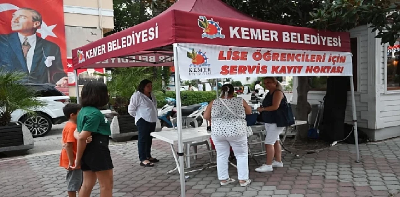 Lise öğrencilerinin ücretsiz servis kayıt işlemleri devam ediyor