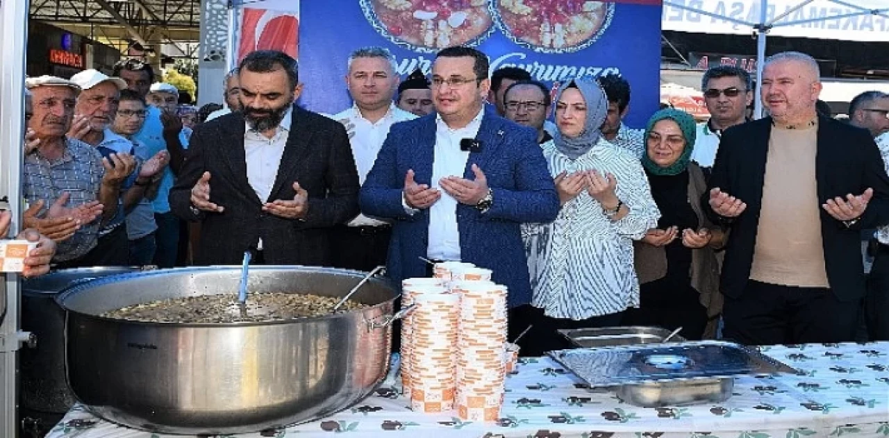 Mustafakemalpaşa’da bereket kazanları kaynadı