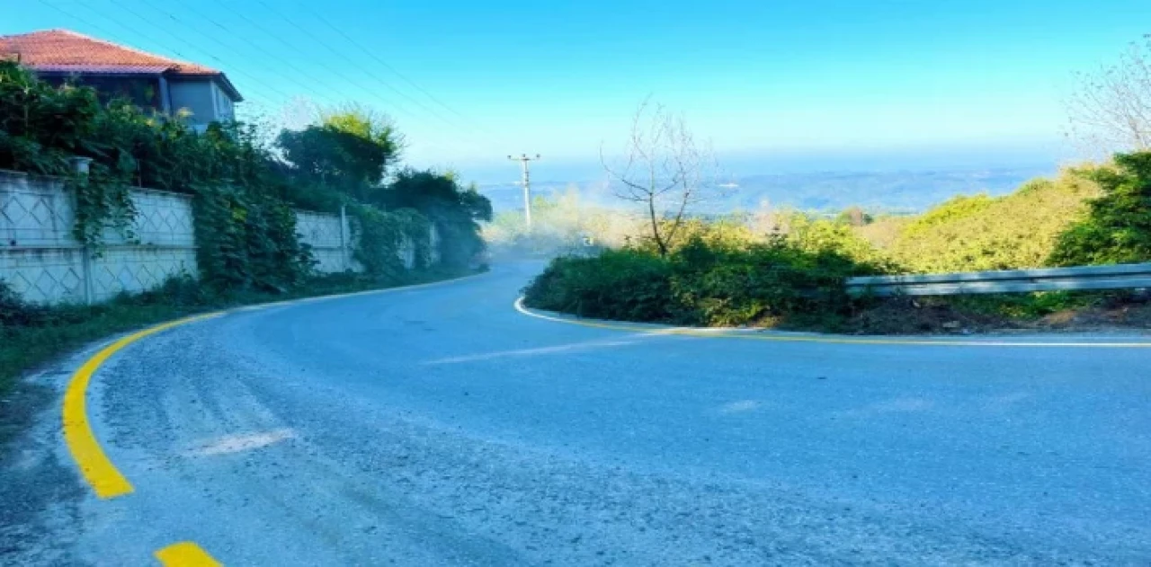 Sakarya’da Kocaali yollarına estetik dokunuş