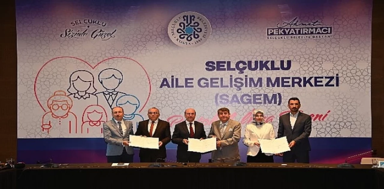 Selçuklu Aile Gelişim Merkezi için imzalar atıldı