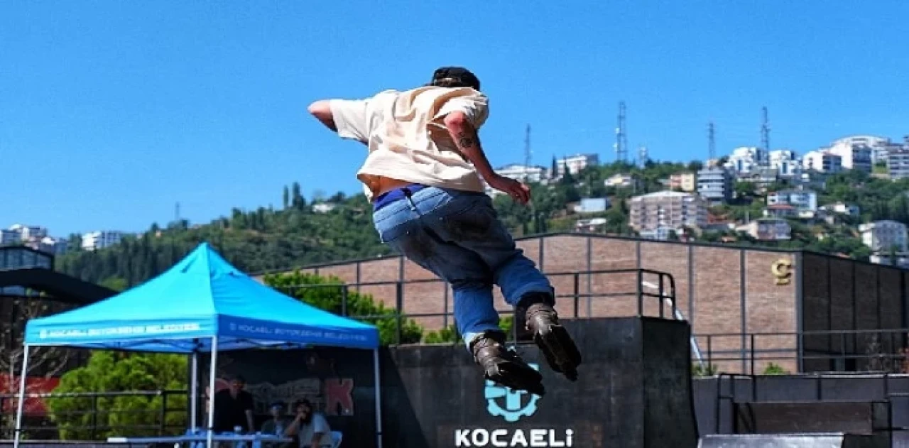 Skate Park’ta adrenalin tavan yaptı