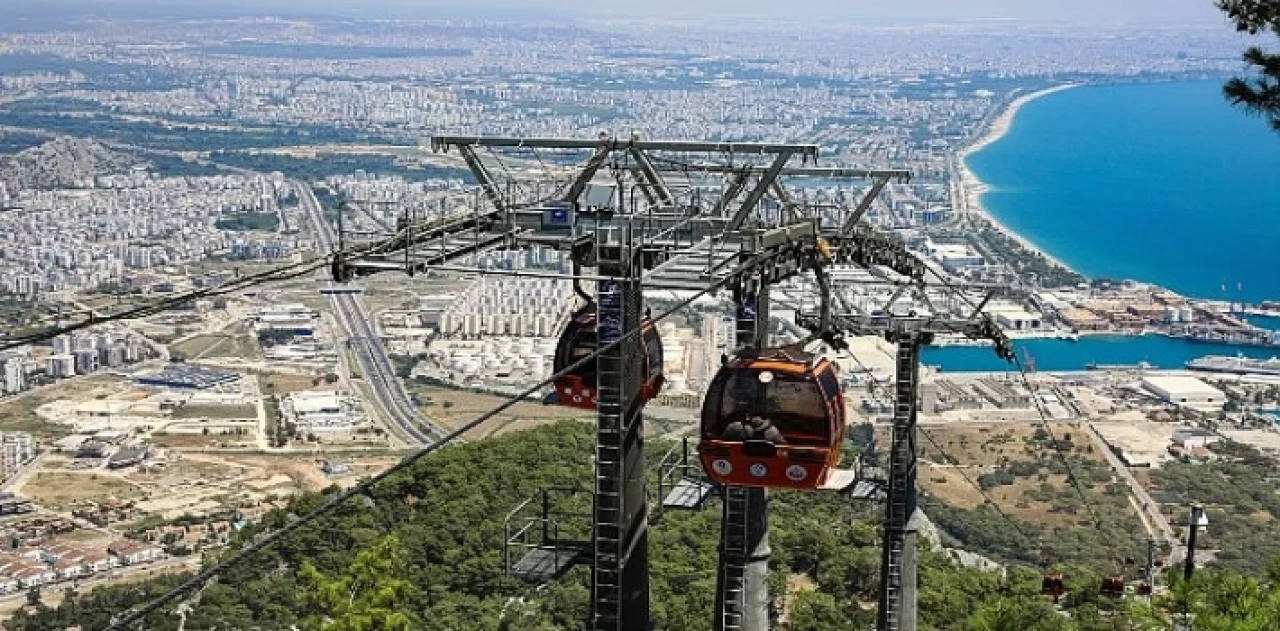 Tünektepe Teleferik yerli ve yabancıların gözdesi