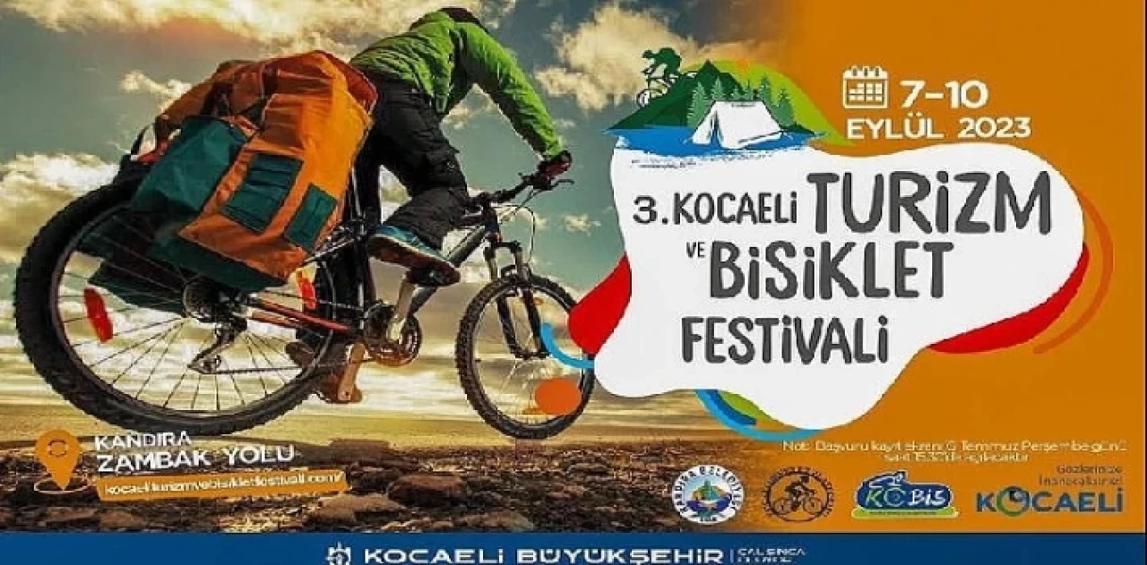 3. Kocaeli Turizm ve Bisiklet Festivali başlıyor