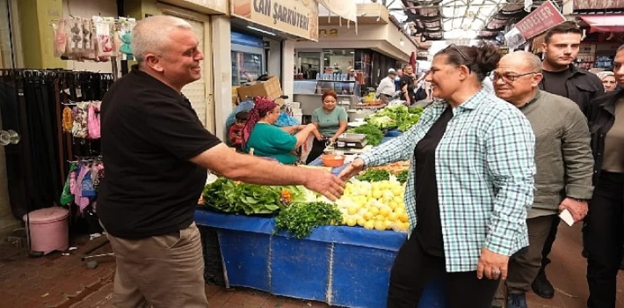 Başkan Çerçioğlu Nazilli’de vatandaşlarla buluştu