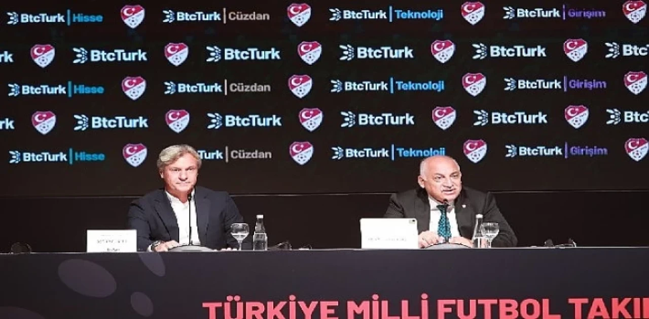 BtcTurk yeniden Türkiye Milli Futbol Takımları Ana Sponsoru oldu