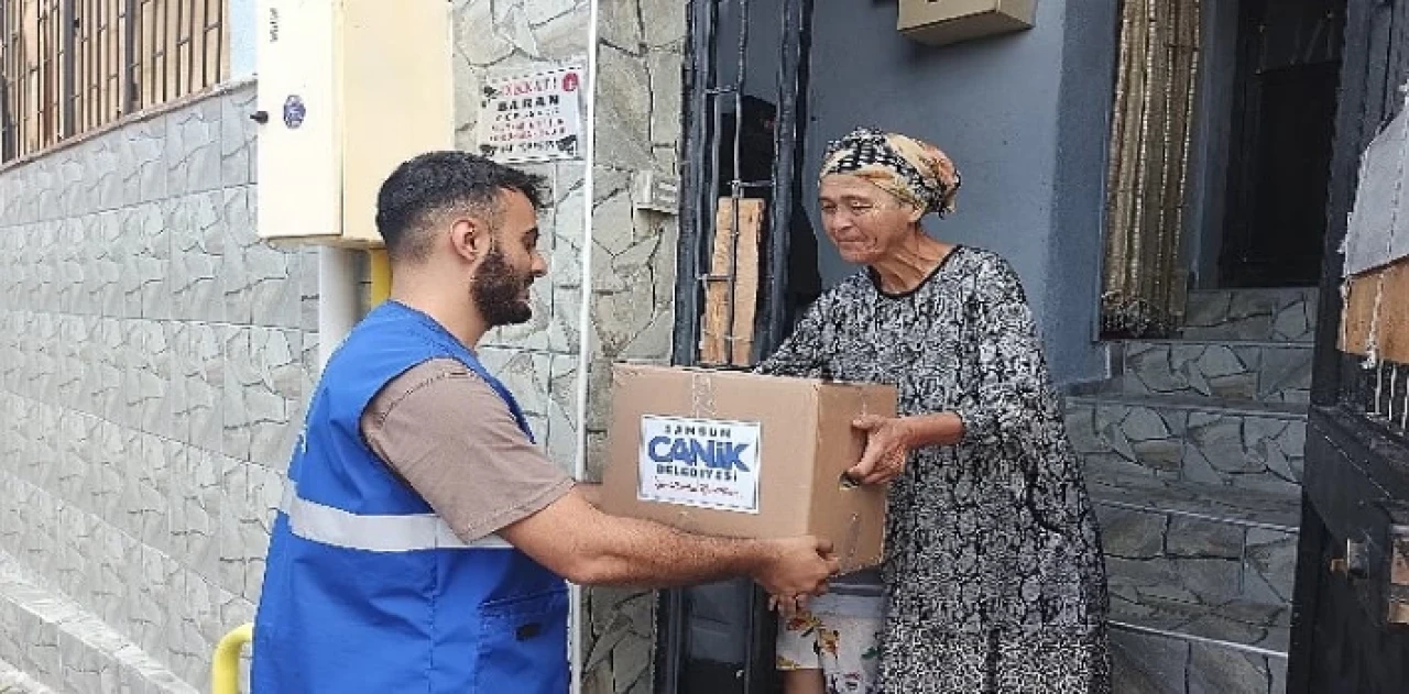 Canik’te Zorlu Günler Dayanışmaya Aşılıyor 