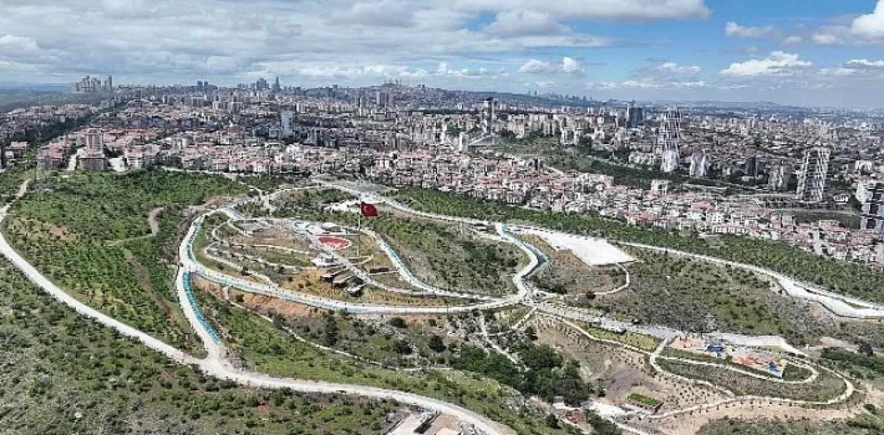 Çankaya’nın dev parkı Bademlidere Cumhuriyet Parkı açıldı