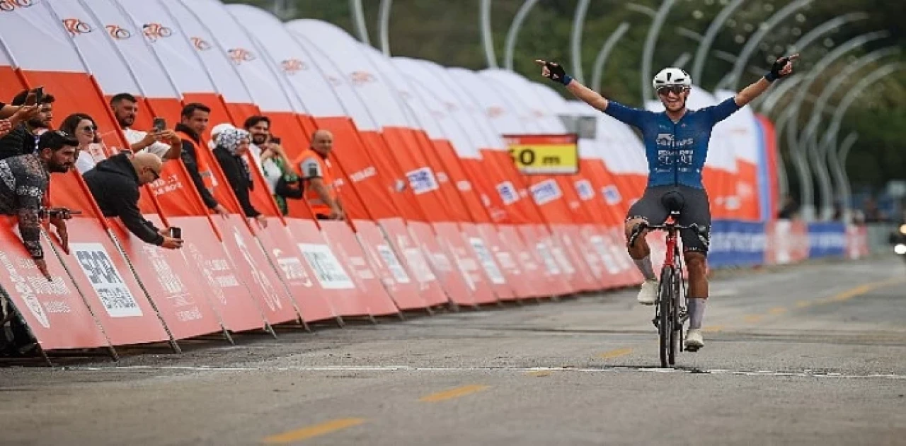 Daniel Stampe Şile’de zafere pedalladı