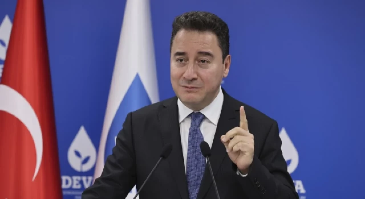 DEVA Partisi lideri Ali Babacan, yerel seçim kararını açıkladı