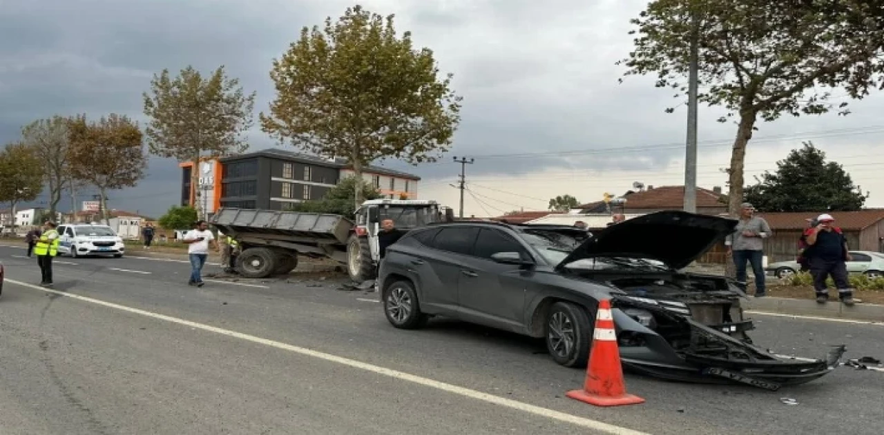 Düzce Zonguldak yolunda kaza: 6 yaralı