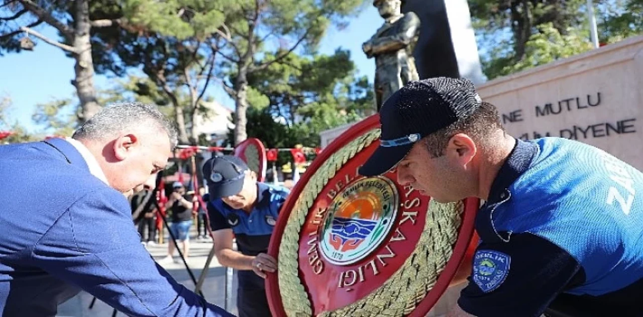 Gemlik’te düşman işgalinden kurtuluşun 101. yılı kutlandı