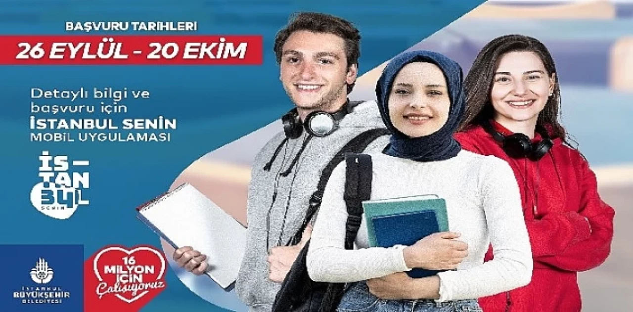 İBB’nin &apos;Genç Üniversiteli Desteği’ için başvurular başladı