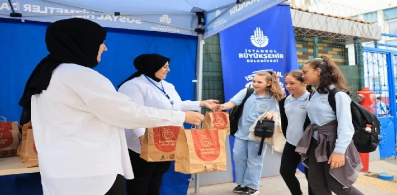 İstanbul’da 900 bin öğrenciye beslenme desteği