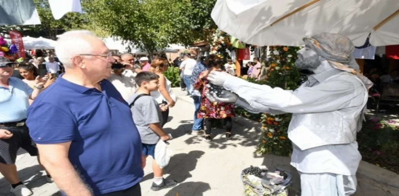 Kavacık Üzüm Festivali’ne ’pazar’ akını