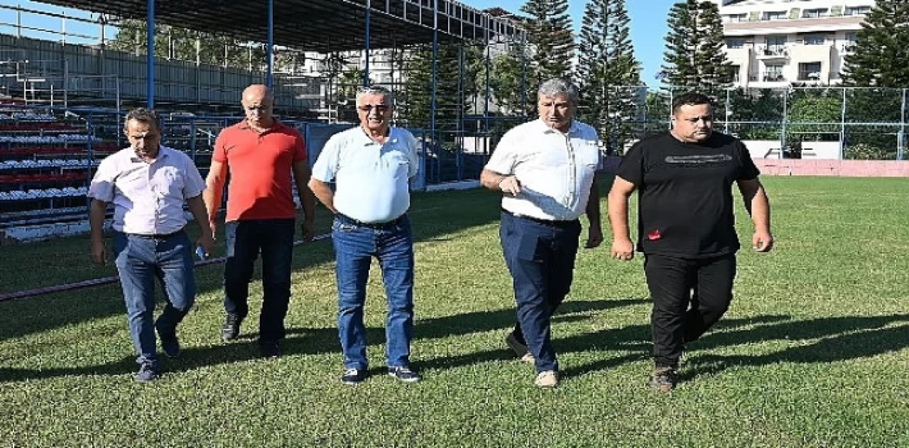 Kazım Gül Spor Tesisleri’nde Yenileme Çalışmaları