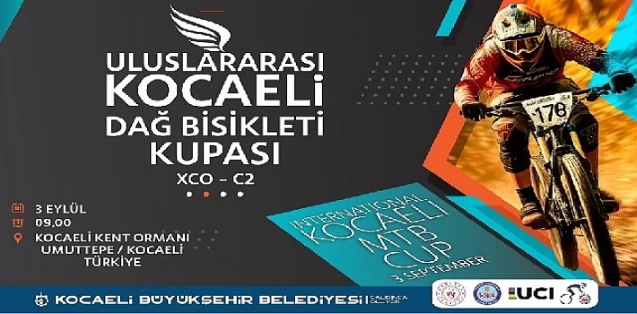 Kocaeli’de Uluslararası Dağ Bisikleti Kupası heyecanı