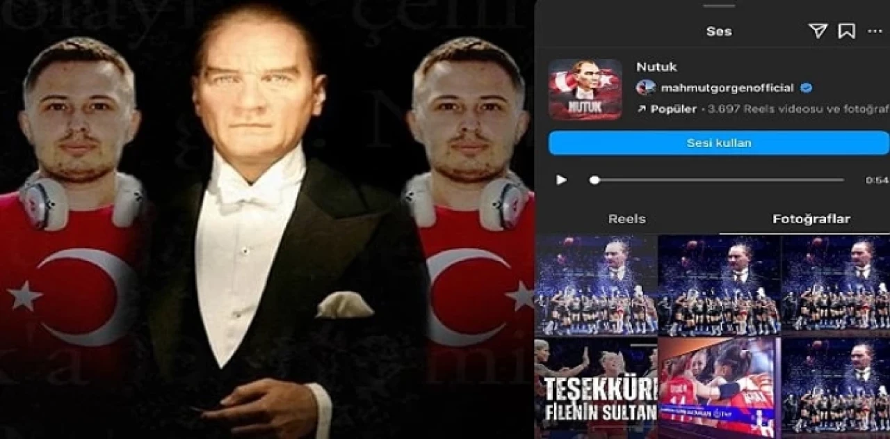 Mahmut Görgen’in ”NUTUK” Şarkısı Instagram’da Viral Oldu!