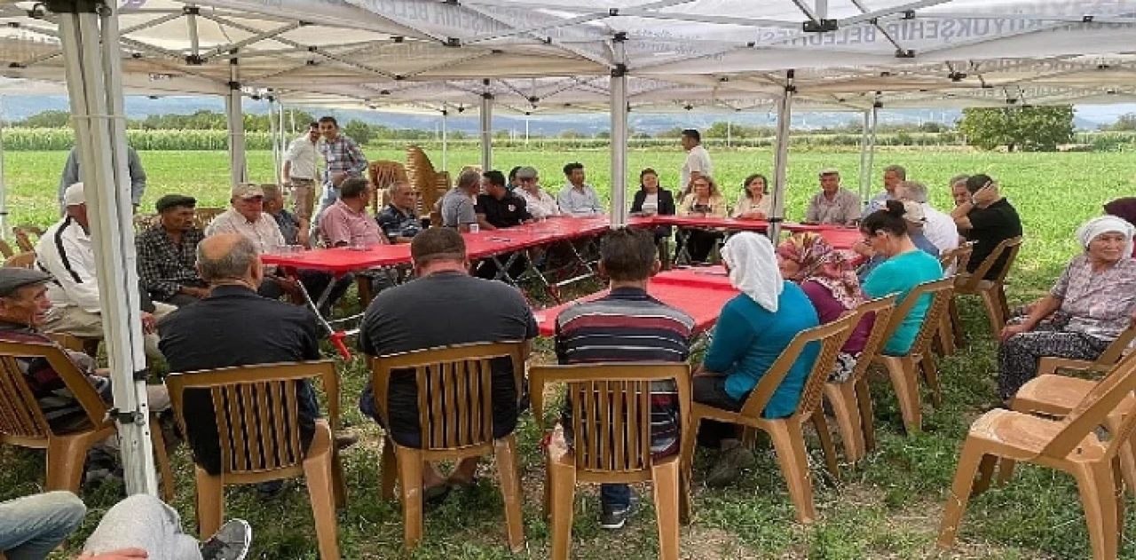 Üreticiye Kaba Yem Desteği