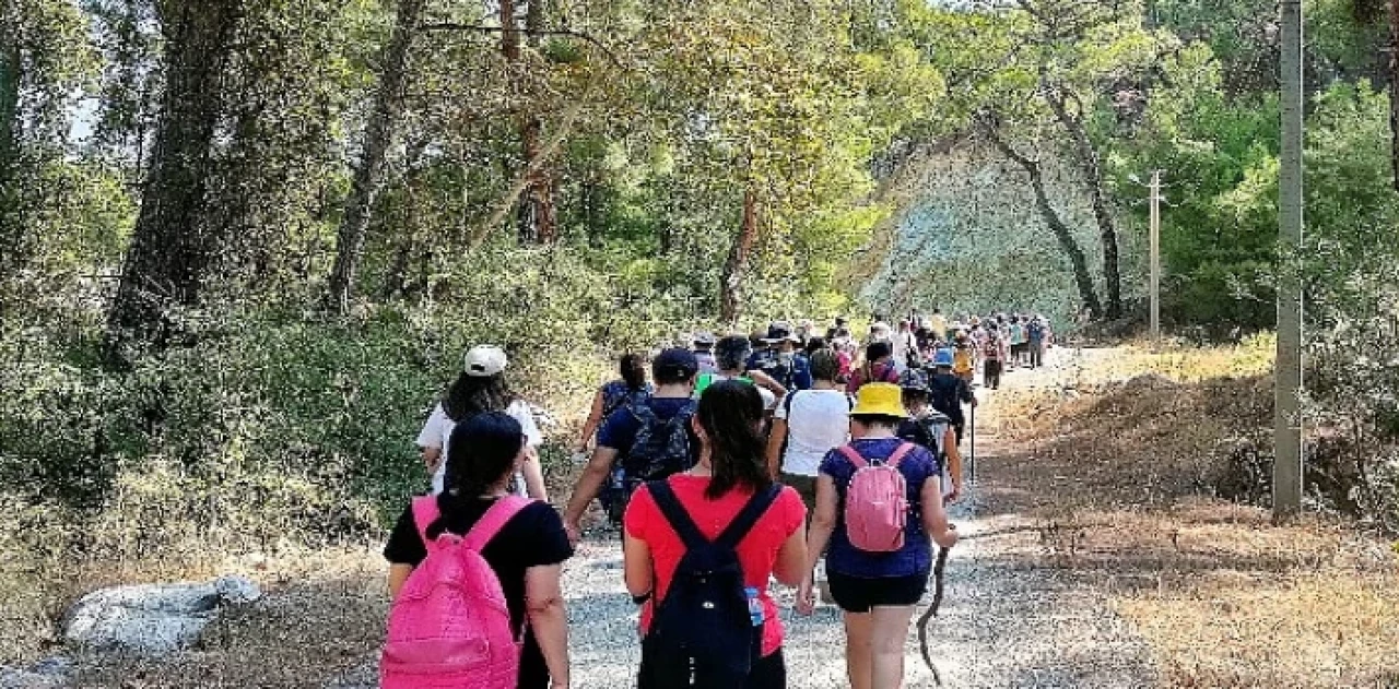 Yeşilçam yolunda doğa yürüyüşü