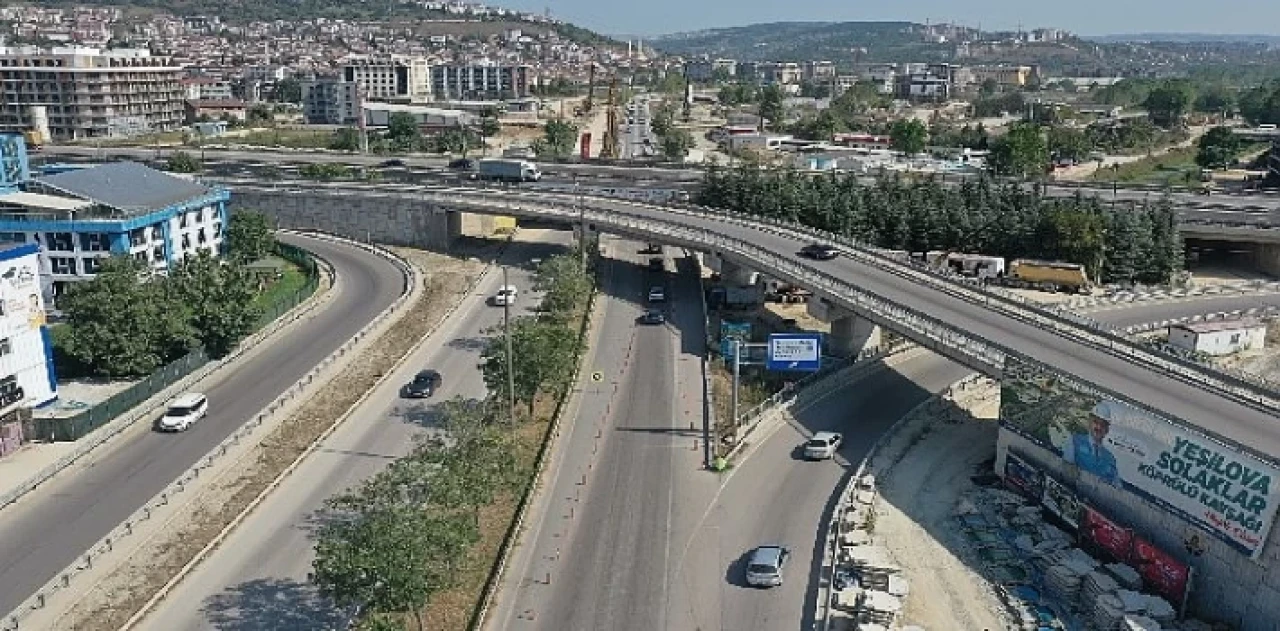 Yeşilova-Solaklar Kavşağı’nda ilerleme yüzde 40