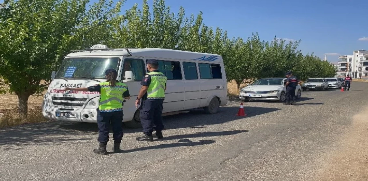 Adıyaman’da jandarmadan sıkı denetim