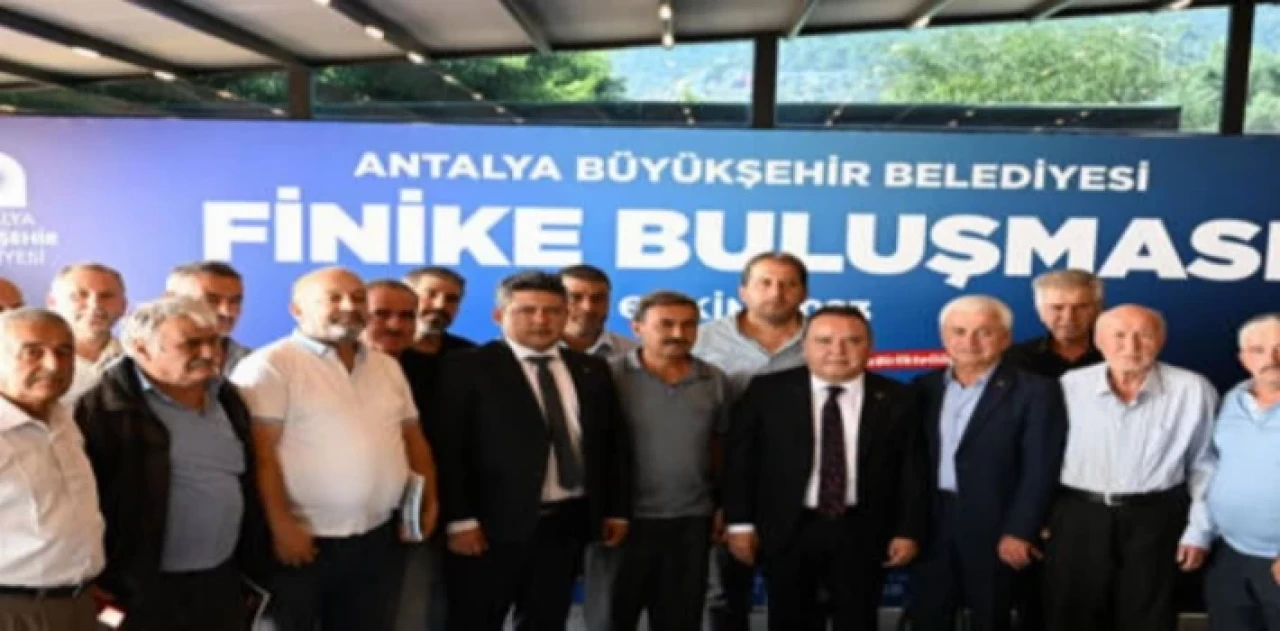 Antalya Büyükşehir’den Finike’ye 282 milyonluk yatırım