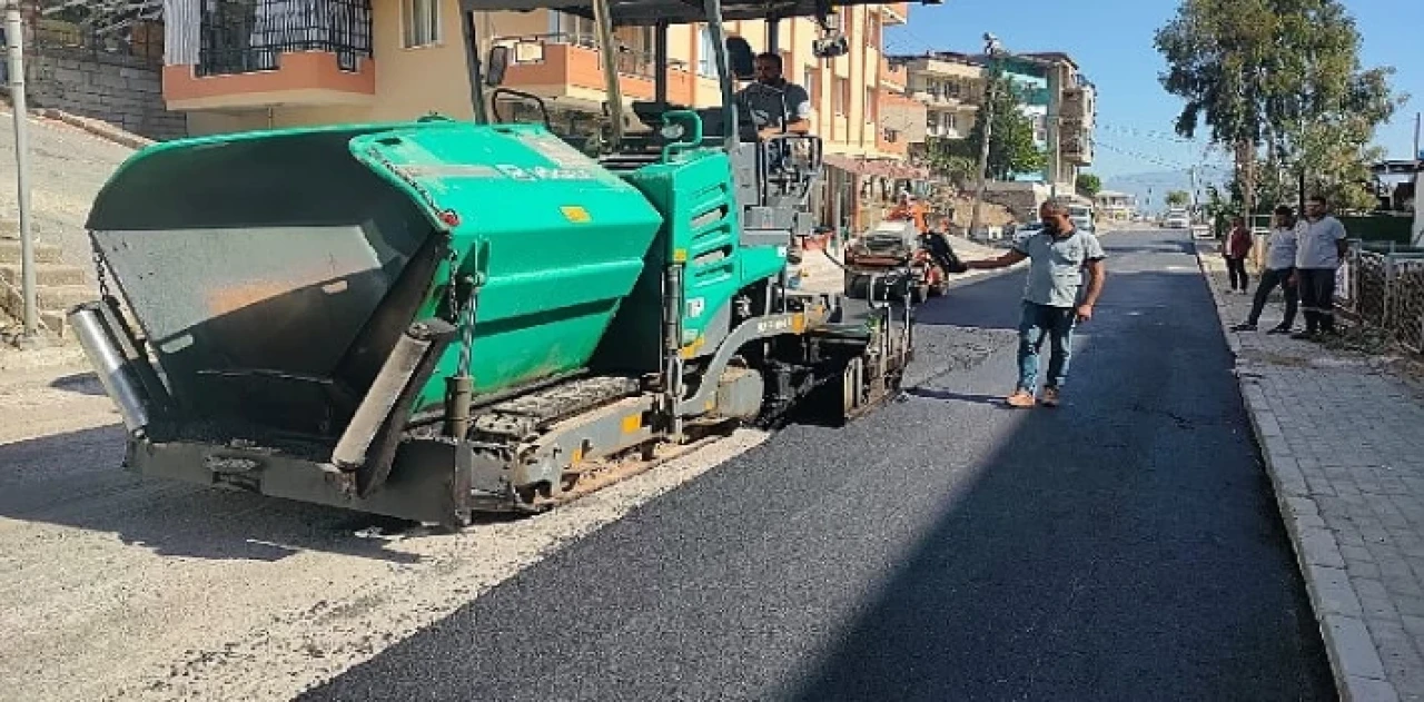 Asfaltlama ekipleri bu kez Yurtoğlu’nda