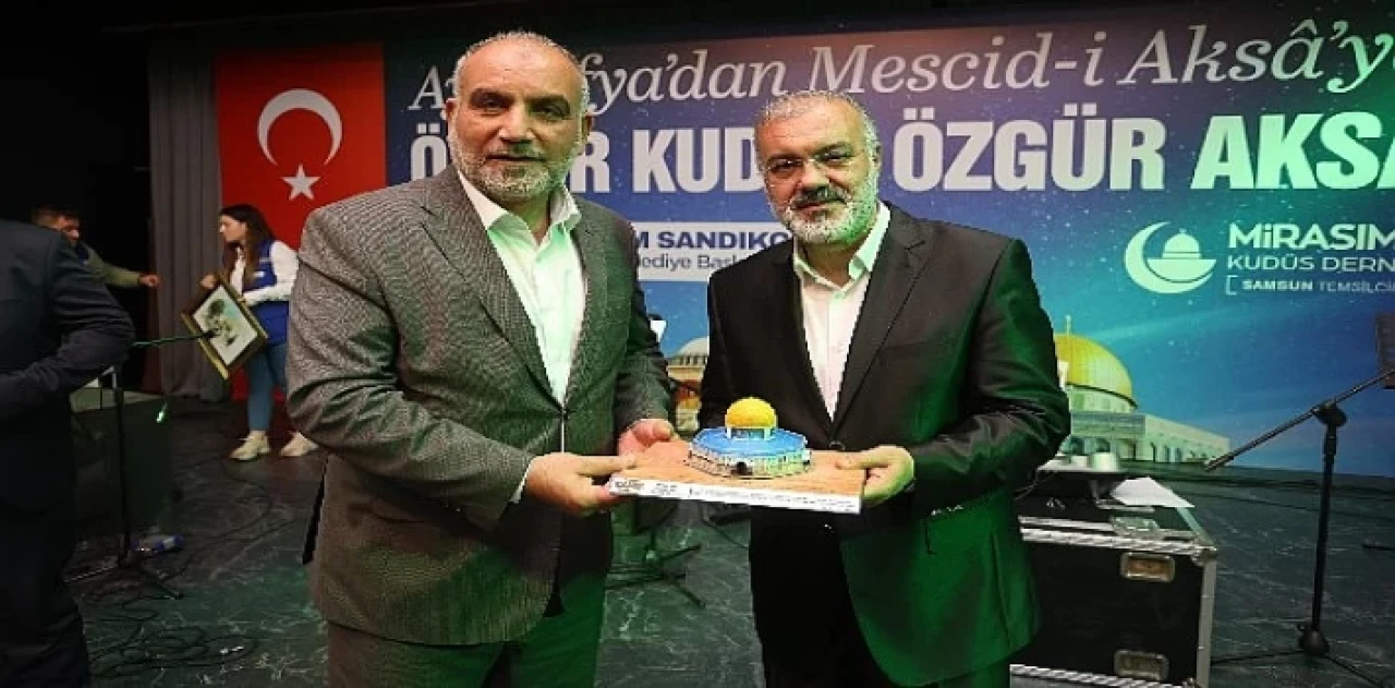 Başkan Sandıkçı: “Kudüs özgür değilse, dünya tutsaktır”