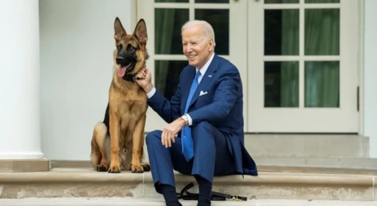 Biden’ın saldırgan köpeği Beyaz Saray’dan uzaklaştırıldı