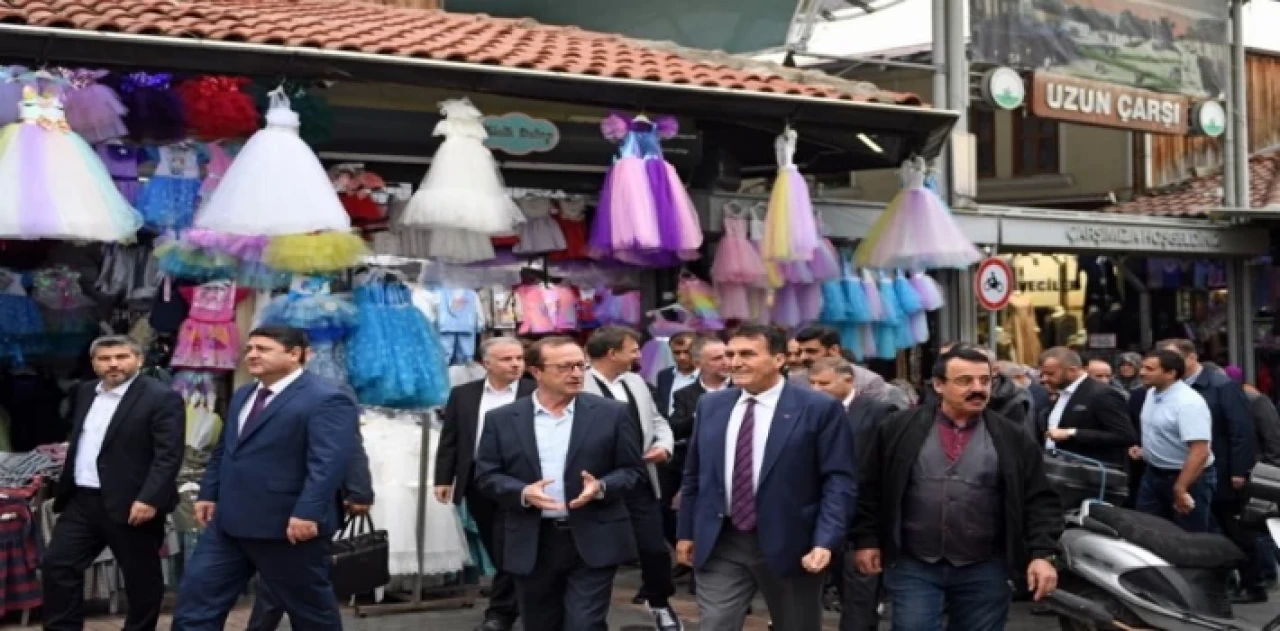 Bursa’da tarihi çarşılar Osmangazi ile hayat buldu