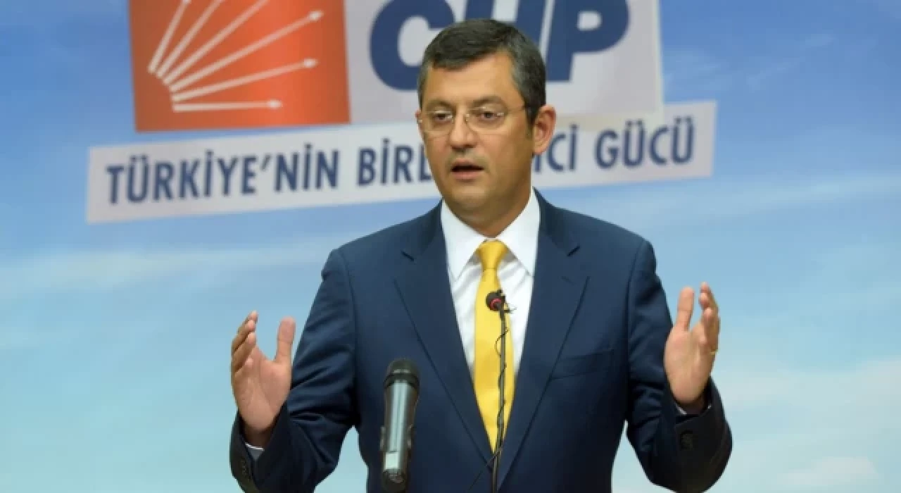 CHP Grup Başkanı Özgür Özel, görevini fiilen bıraktığını açıkladı