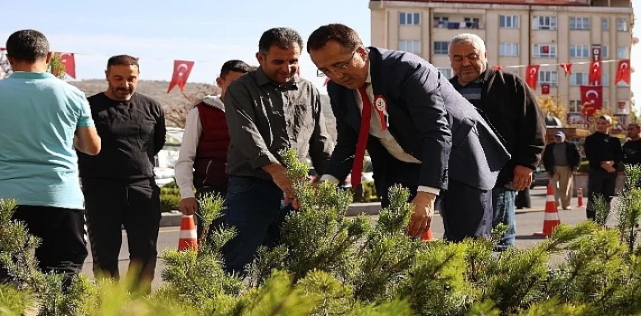 Cumhuriyet’in 100. Yılında 100 bin fidan dağıtıldı