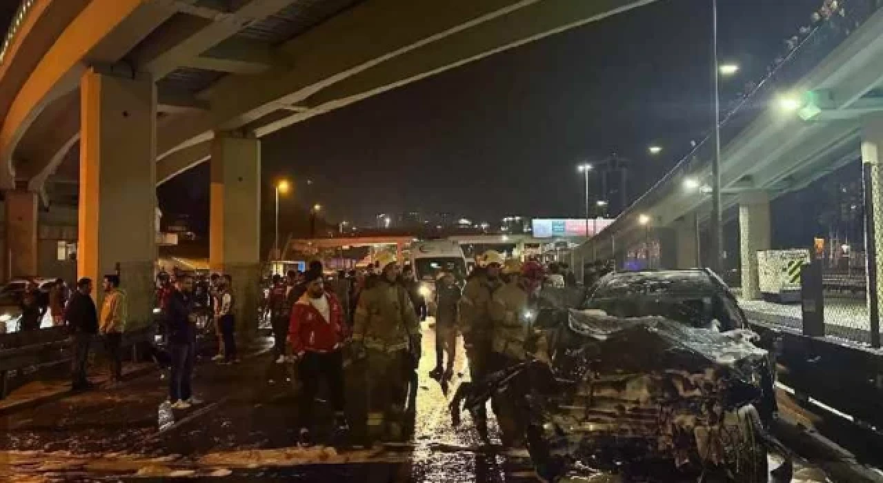 E-5 kara yolunda trafik kazası: 1 ölü, 3 yaralı