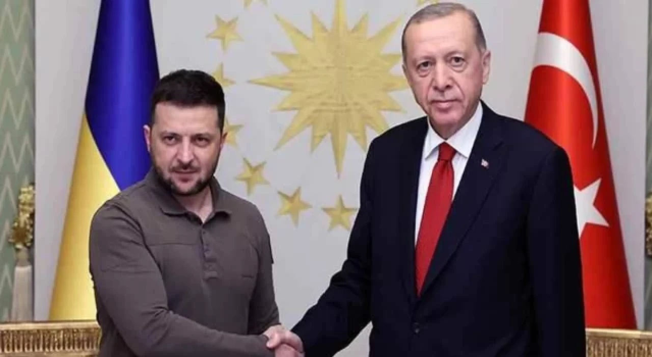 Erdoğan, Ukrayna Devlet Başkanı Zelenskiy ile görüştü