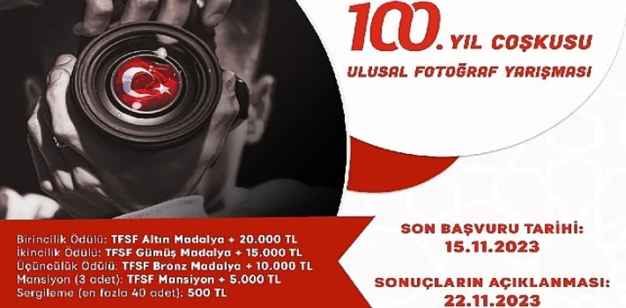 Fotoğrafçılar deklanşöre Cumhuriyet’in 100’üncü yılı için basacak