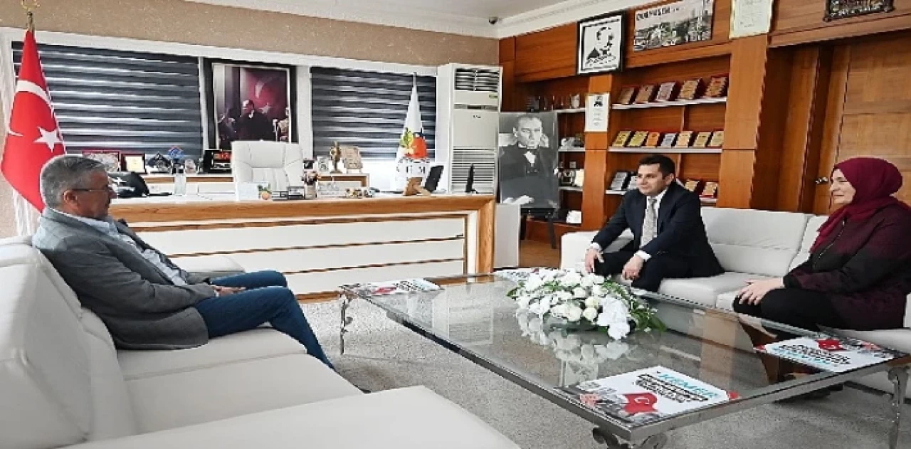 İl Milli Eğitim Müdürü Kaygusuz’dan Başkan Topaloğlu’na Ziyaret